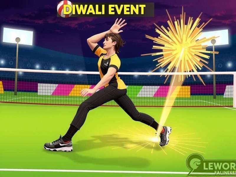 Punjabi Volley Heroes Gameplay Screenshot